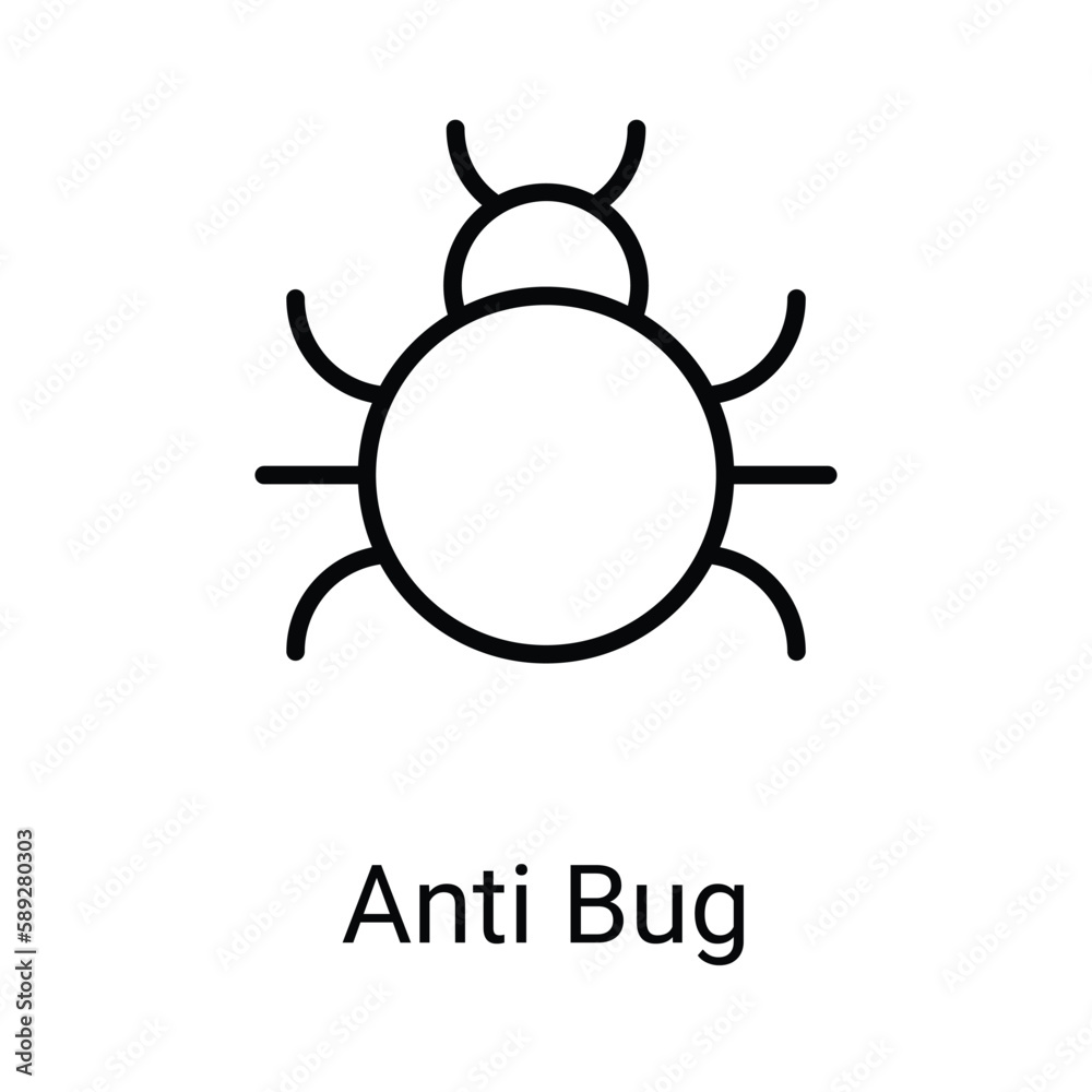 Anti Bug Icon Design. Suitable for Web Page, Mobile App, UI, UX and GUI design. Anti Bug Icon Design. Suitable for Web Page, Mobile App, UI, UX and GUI design.