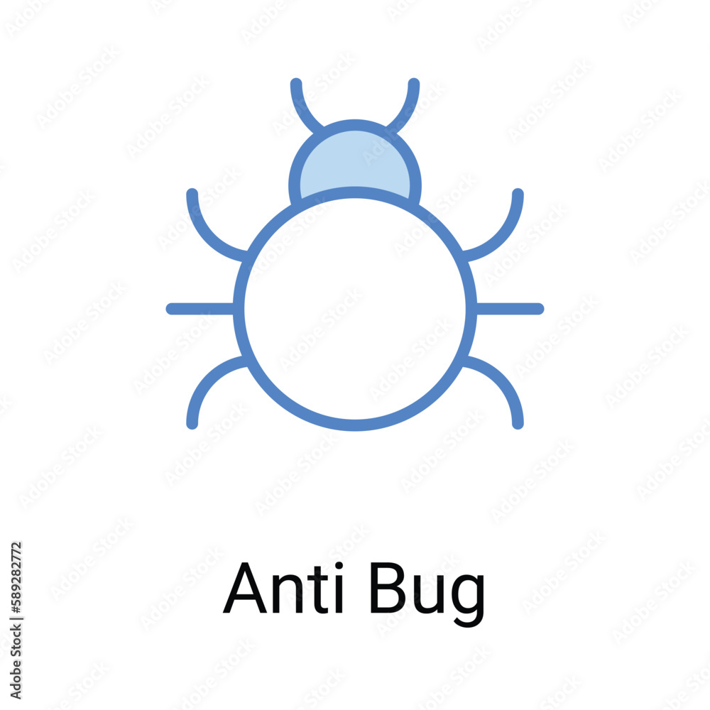 Anti Bug Icon Design. Suitable for Web Page, Mobile App, UI, UX and GUI design. Anti Bug Icon Design. Suitable for Web Page, Mobile App, UI, UX and GUI design.