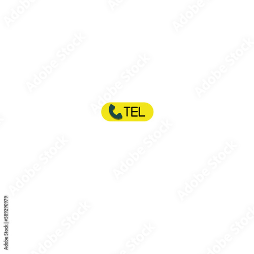 yellow banner contact tel and bottom bar