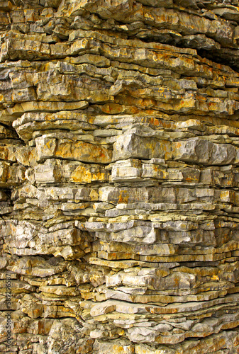 Obraz na płótnie Close-up rocks relief w salonie