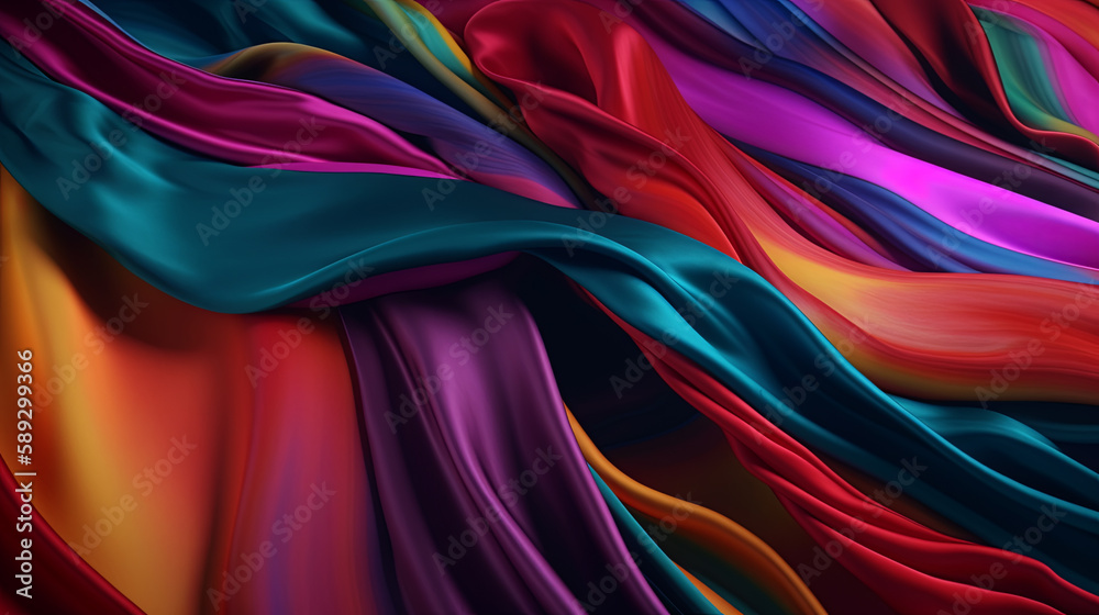 Abstract background silk