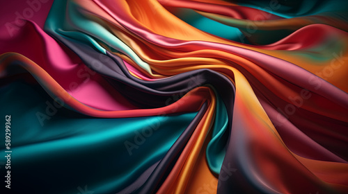 Abstract background silk
