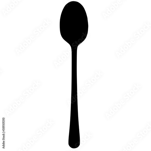 spoon silhouette