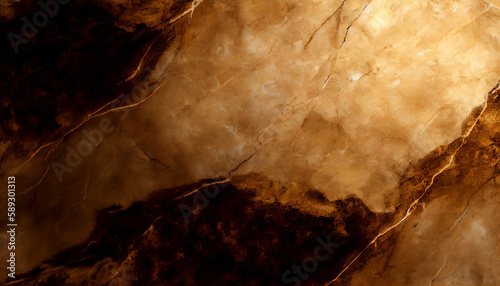 Brown marble background, generative AI