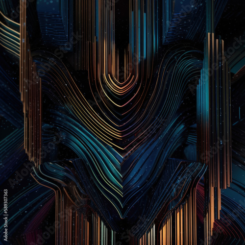 circuit board background generative