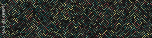 Color rotated lines background abstract illustration