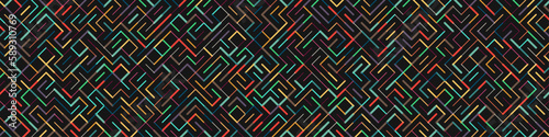 Color rotated lines background abstract illustration