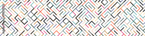 Color rotated lines background abstract illustration
