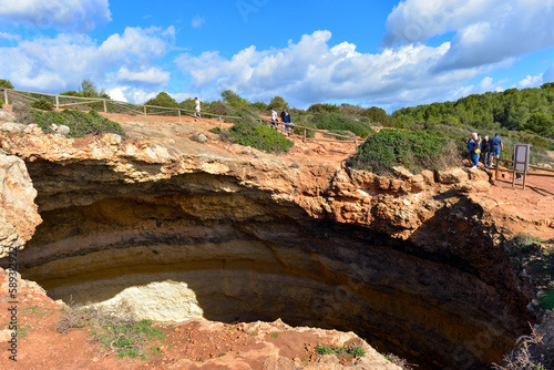 Algar de Benagil, Carvoeiro - Algarve (Portugal)	 photo