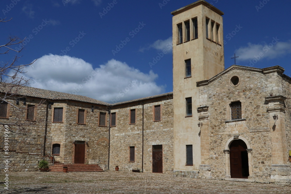 Sicilia, Palermo, Blufi. Santuario della Madonna dell'olio