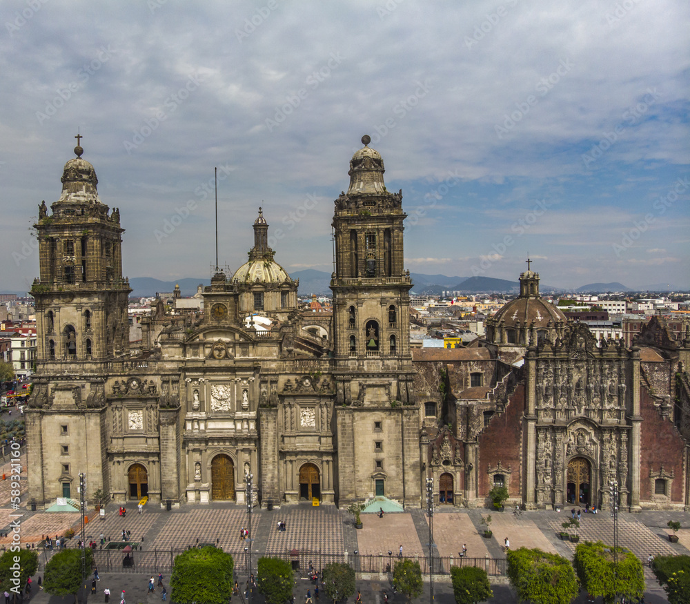 Gwadelupe cathedral mexico city 