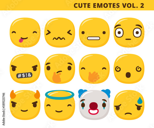 cute emotes volume two