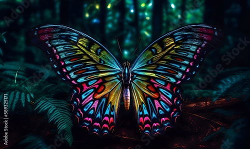 Creative Butterfly . Created with Générative AI. © MARNIX