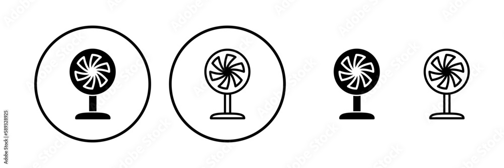 Fan icon vector. blower icon. propeller. ceiling Fan icon vector. blower icon. propeller. ceiling