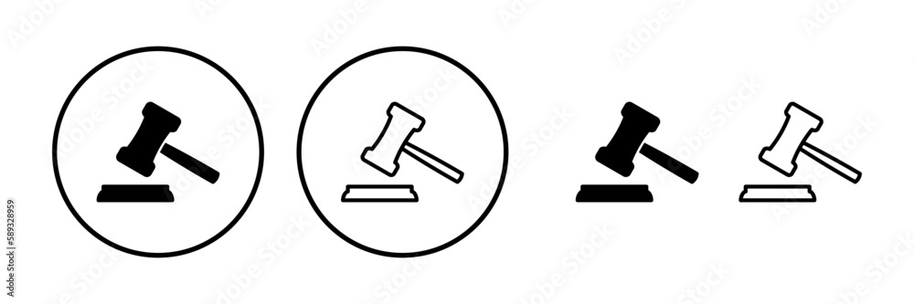 Gavel icon vector. judge gavel icon. auction hammer Gavel icon vector. judge gavel icon. auction hammer