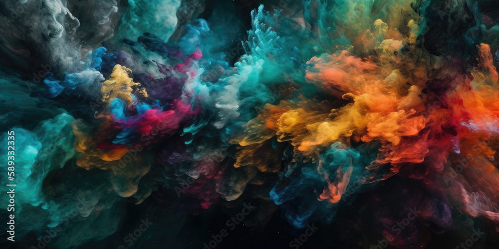 Cloudscape created with Generative AI Technology, ai, generative Cloudscape created with Generative AI Technology, ai, generative