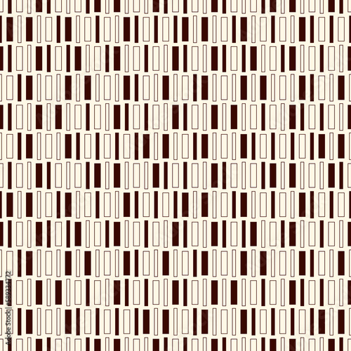 Outline vertical lines background. Minimalist wallpaper. Seamless pattern with geometric ornament. Stripes motif.