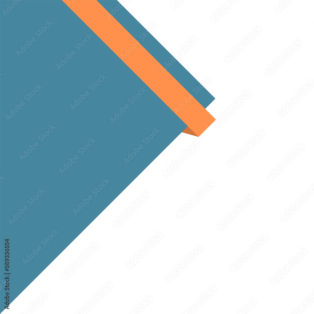 Business Corner Folds Element