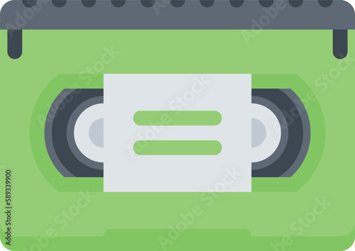 design vector image icons videocassette