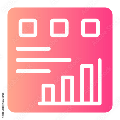 dashboard gradient icon