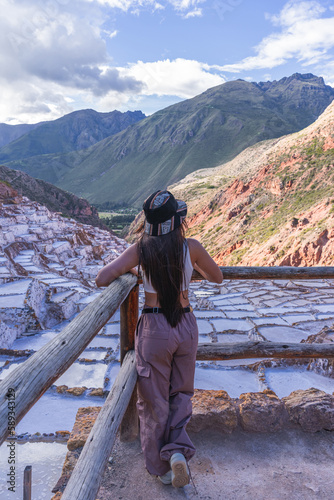 Salt mines Peru Cusco