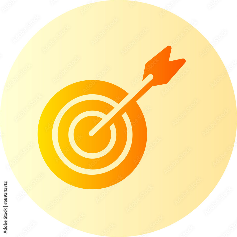 goal gradient icon goal gradient icon