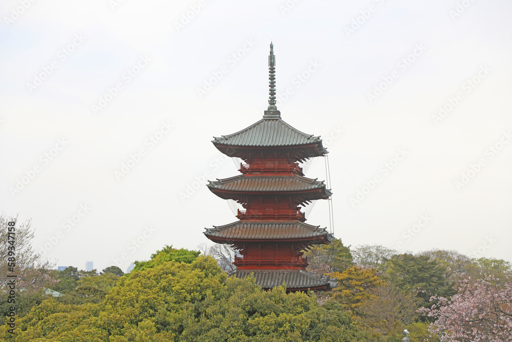 池上本門寺　五重塔