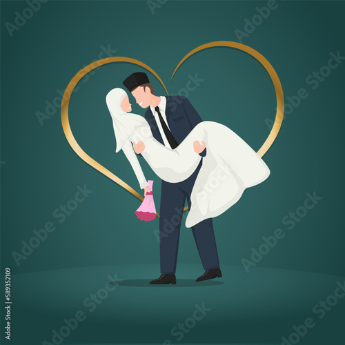 character of Muslim couple's marriage