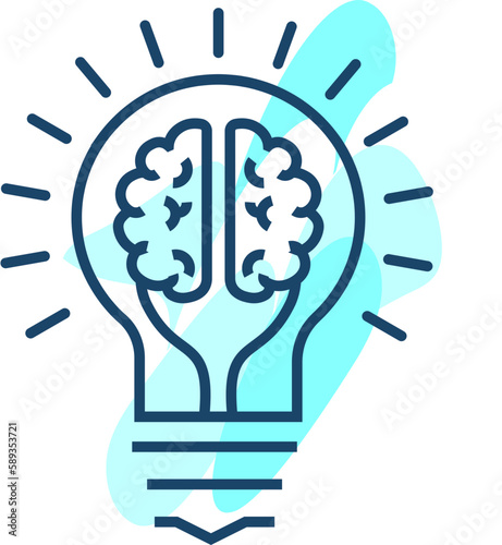 Artificial Intelligence (AI) icon concept with ChatGPT, artificial intelligence chatbot, Machine learning.