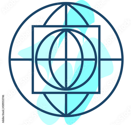 Artificial Intelligence (AI) icon concept with ChatGPT, artificial intelligence chatbot, Machine learning.