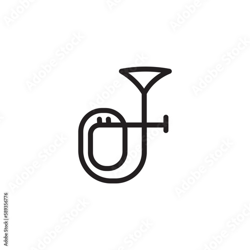 Horm Play Tromp Outline Icon