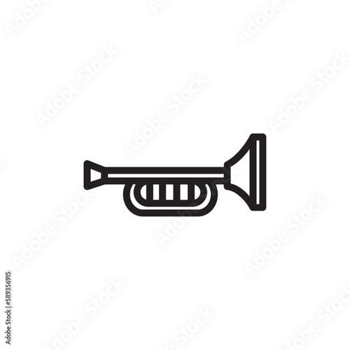 Horm Play Tromp Outline Icon