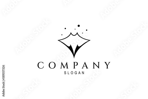 stingray logo in simple line design style