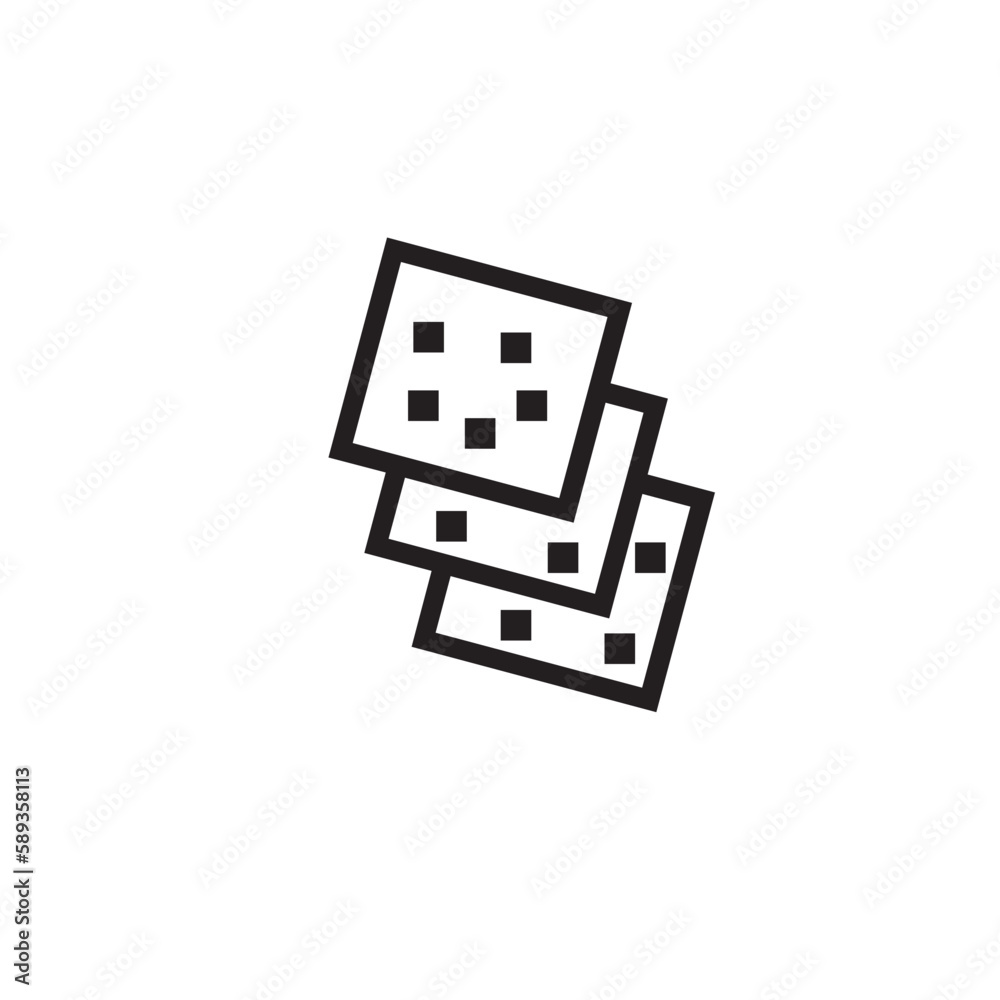 Layers Sewing Cloth Outline Icon Layers Sewing Cloth Outline Icon