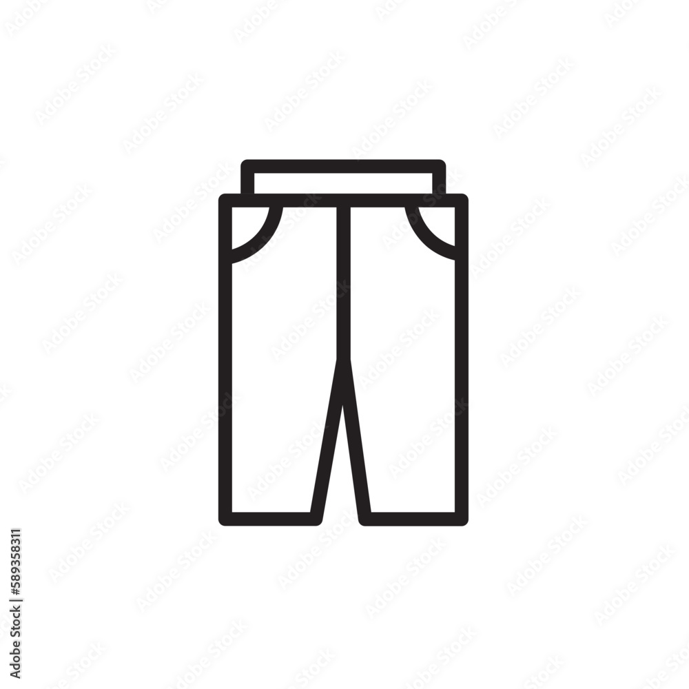 Sewing Tailor Textiles Outline Icon Sewing Tailor Textiles Outline Icon