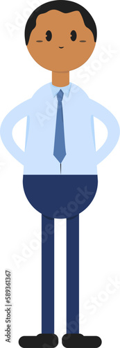 standing up man, businessman, formal man, work