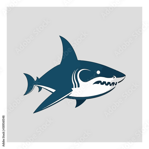 shark vector logo  eps. 10 editables