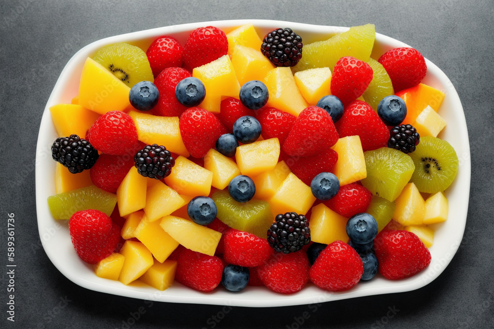 Fruit Salad. Generative AI Fruit Salad. Generative AI