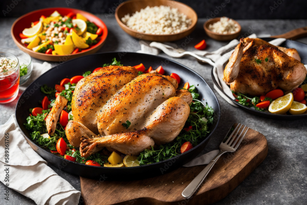 Roast Chicken. Generative AI Roast Chicken. Generative AI