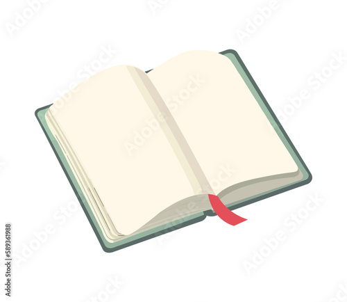 Reading an education book
