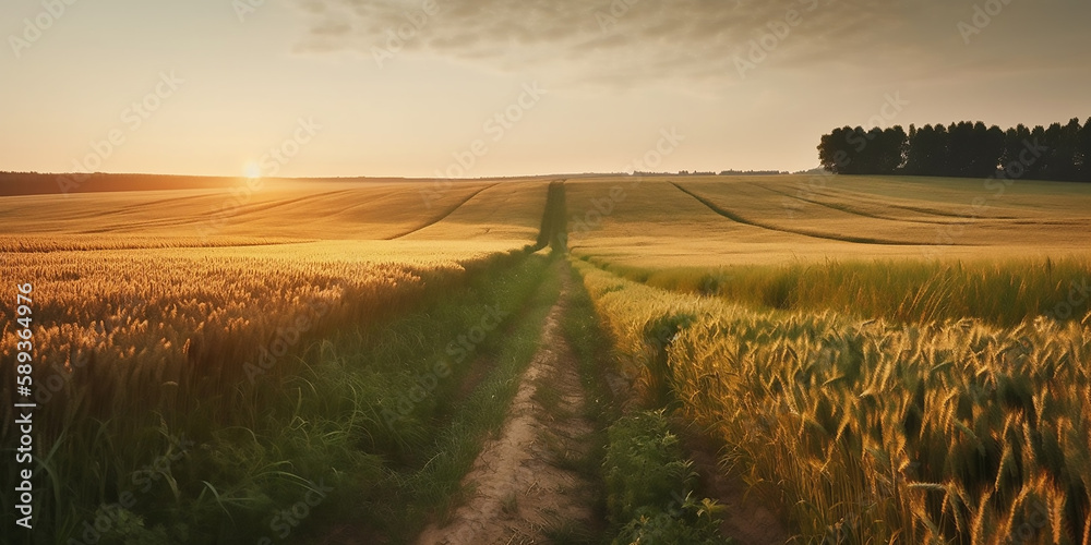 Journey through the Golden Wheat Fields