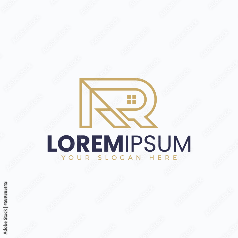 Letter AR property and real estate logo vector template
Letter AR property and real estate logo vector template