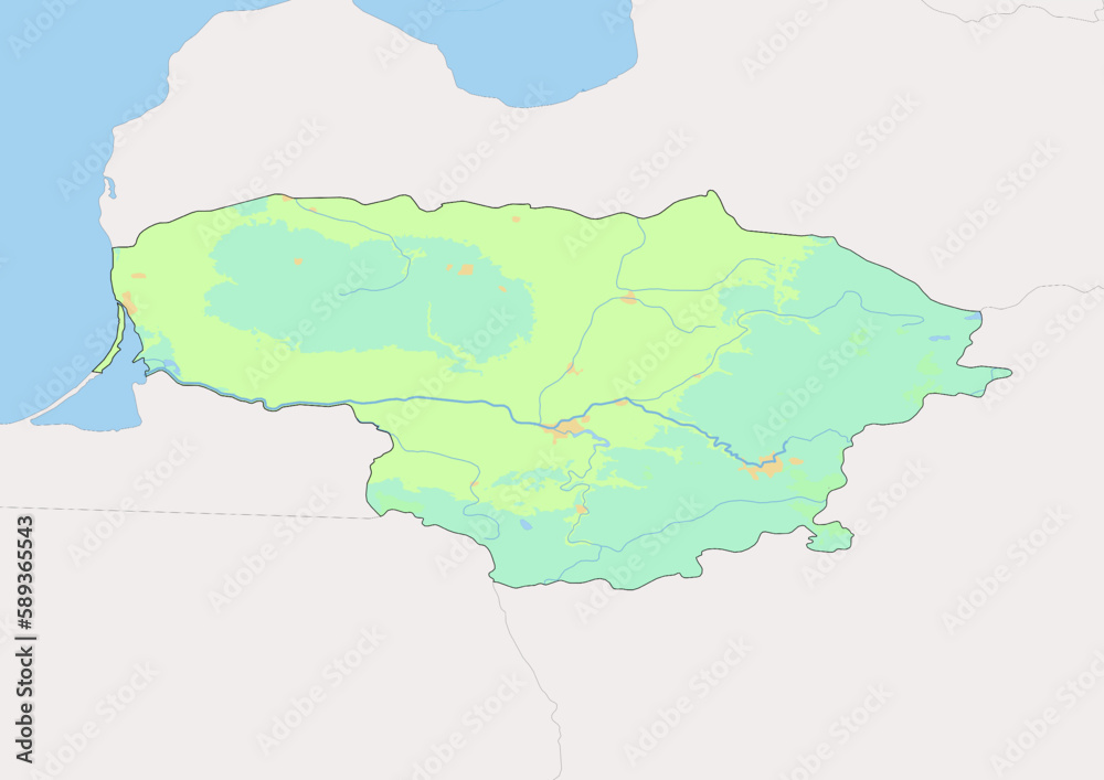 High Detailed Vector Lithuania Physical Map Topographic Map Of   1000 F 589365543 MwFVw5OJkNgm3nB5mpryH7zXUT4F1V0o 