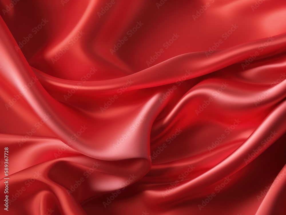 Fototapeta premium red silk background