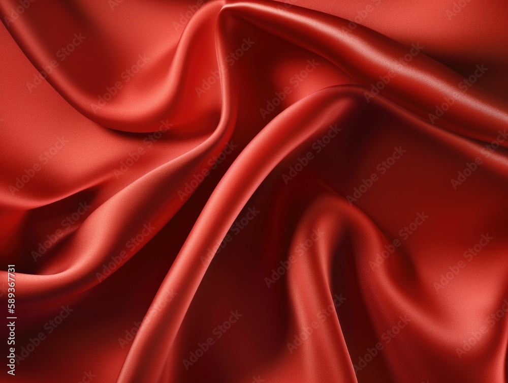 Fototapeta premium red silk background