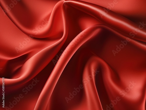 red silk background