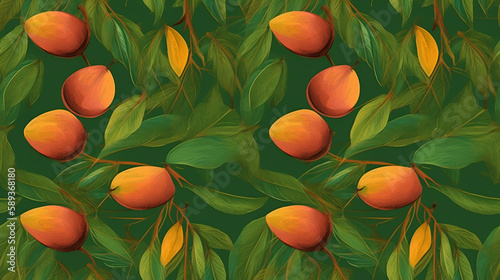 Mango texture background, mango wallpaper