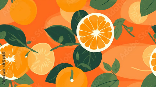 Orange fruit texture background, orange wallpaper