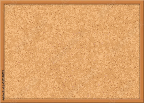 Empty bulletin board