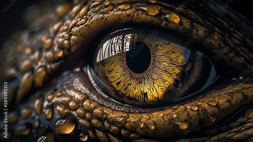 Crocodile Tears Background, Made with Generative AI